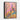 Autumn Majesty: Peacocks in Pink Framed Canvas (Black) / 16 x 20
