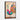 Vibrant Peacock in Abstract Hues Framed Canvas (Black) / 20 x 30