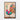 Vibrant Peacock in Abstract Hues Framed Canvas (Black) / 20 x 30