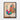 Vibrant Peacock in Abstract Hues Framed Canvas (Black) / 18 x 24
