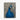 Majestic Blue Peacock Portrait Canvas Wrap / 24 x 32