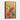 Vibrant Hummingbird in Blossoming Garden Framed Canvas (Black) / 32 x 48