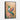 Vibrant Hummingbird in Floral Paradise Framed Canvas (Black) / 20 x 30