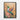 Vibrant Hummingbird in Floral Paradise Framed Canvas (Black) / 18 x 24