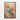 Vibrant Hummingbird in Floral Paradise Framed Canvas (Walnut) / 32 x 48