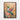 Vibrant Hummingbird in Floral Paradise Framed Canvas (Walnut) / 30 x 40