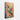 Vibrant Hummingbird in Floral Paradise Canvas Wrap / 32 x 48