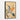 Azure Flutter in Golden Blossoms Framed Canvas (Black) / 32 x 48