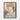 Whimsical Tea Time with Tulips and Cat Framed Canvas (Black) / 18 x 24