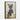 Whimsical Garden Soiree with Cat and Bunnies Framed Canvas (Black) / 32 x 48