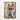 Whimsical Cat in a Colorful World Framed Canvas (Black) / 32 x 48