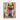 Whimsical Cat in a Colorful World Canvas Wrap / 11 x 14