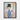 The Aristocratic Cat in Top Hat Framed Canvas (Black) / 18 x 24