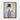 The Aristocratic Cat in Top Hat Framed Canvas (Walnut) / 18 x 24