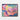 Vivid Dreamscape of Chroma Layers Framed Canvas (Walnut) / 10 x 8