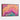 Vivid Dreamscape Swirls of Color Framed Canvas (Walnut) / 48 x 32