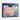 Coral Symphony in Oceanic Hues Framed Canvas (Black) / 14 x 11