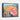 Vibrant Coral Dreamscape Painting Framed Canvas (Black) / 10 x 8