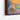 Vibrant Coral Dreamscape Painting Framed Canvas (Walnut) / 32 x 24