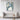 Serenity in Blues Modern Portrait Framed Canvas (Black) / 24 x 32