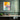 Vivid Contemplation in Abstract Shades Framed Canvas (Black) / 16 x 20