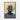 Golden Aura Modern Ethnic Portrait Framed Canvas (Black) / 20 x 30