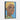 Golden Gaze Expressive Portrait Framed Canvas (Black) / 32 x 48
