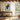 Golden Thoughts Modern Portrait Framed Canvas (Walnut) / 32 x 48