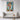 Cubist Vision of a Modern Gentleman Framed Canvas (Walnut) / 32 x 48