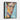 Geometric Gaze in Colorful Contemplation Framed Canvas (Black) / 16 x 20