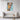 Geometric Gaze in Colorful Contemplation Canvas Wrap / 24 x 32