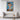 Portrait of Cubist Thought and Color Framed Canvas (Black) / 20 x 30