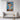 Portrait of Cubist Thought and Color Framed Canvas (Walnut) / 32 x 48