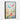 Whimsical Garden of Fluttering Butterflies Framed Canvas (Black) / 20 x 30