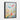 Whimsical Garden of Fluttering Butterflies Framed Canvas (Black) / 18 x 24