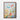 Whimsical Garden of Fluttering Butterflies Framed Canvas (Walnut) / 18 x 24