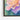 Blossoming Dreams in Vibrant Hues Framed Canvas (Walnut) / 24 x 32