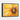 Golden Vortex of Abstract Radiance Framed Canvas (Black) / 32 x 24
