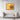 Golden Vortex of Abstract Radiance Framed Canvas (Walnut) / 48 x 32