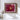 Crimson Bloom with Golden Veins Fine Art Print / 48 x 32