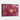 Crimson Bloom with Golden Veins Framed Canvas (Black) / 48 x 32