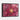 Crimson Bloom with Golden Veins Framed Canvas (Black) / 32 x 24