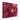 Crimson Bloom with Golden Veins Canvas Wrap / 32 x 24