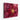 Crimson Bloom with Golden Veins Canvas Wrap / 10 x 8