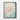 Ethereal Bloom: Translucent Petal Dance Framed Canvas (Black) / 24 x 32