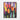 Vibrant Tulips in Expressive Hues Framed Canvas (Black) / 16 x 20