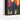 Vibrant Tulips in Expressive Hues Framed Canvas (Black) / 16 x 20