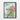Blossoming Whimsy in Textured Blues Framed Canvas (Black) / 18 x 24