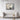 Gentle Blossoms of Soothing White Framed Canvas (Black) / 32 x 24