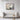 Gentle Blossoms of Soothing White Framed Canvas (Walnut) / 48 x 32